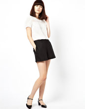 Load image into Gallery viewer, ASOS High Waist Linen Shorts
