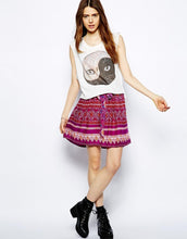 Load image into Gallery viewer, Minkpink Bohemian Rhapsody Waisted Skirt
